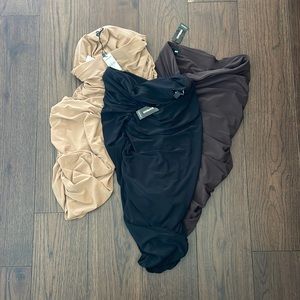 Set of three Express shirt skirts